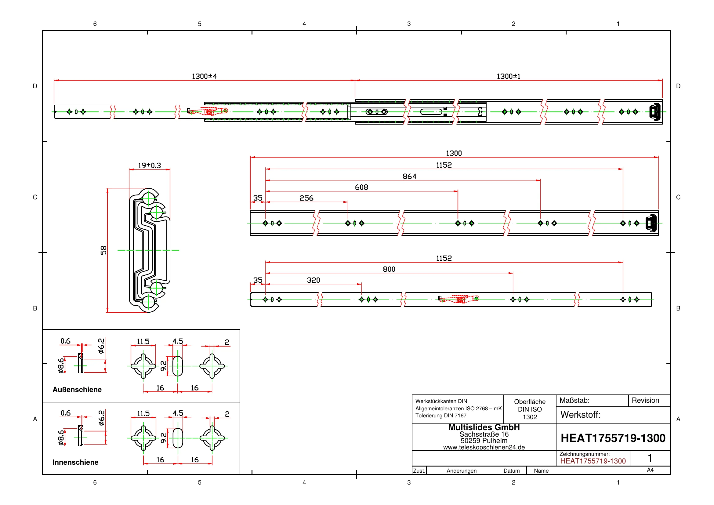 Technische Zeichnung HEAT1755719-1300