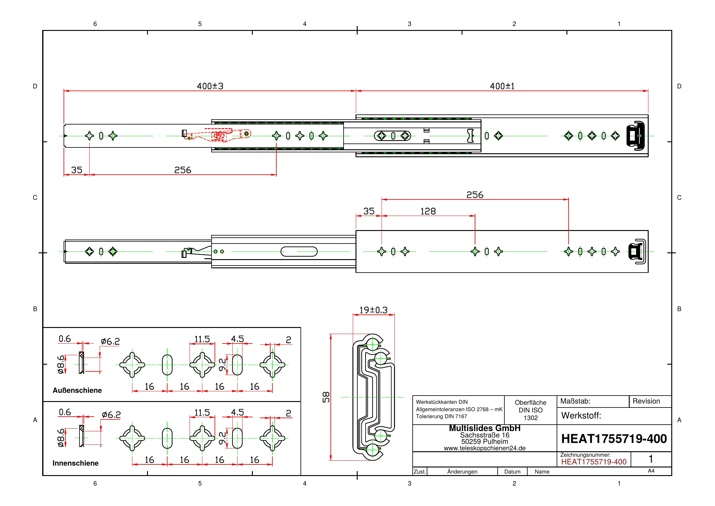 Technische Zeichnung HEAT1755719-400