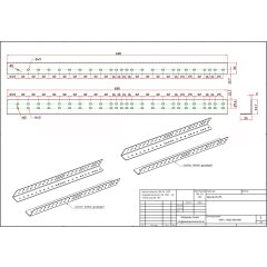 Montagewinkel Set BL-WIPL 13053-680-680 schwarz